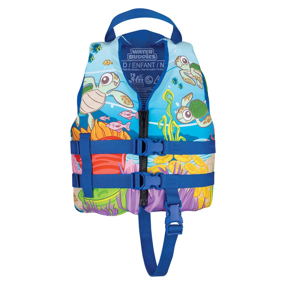 Gilet Water Buddies Full Throttle - Enfant 30-50 lb - Tortue [104300-500-001-17]