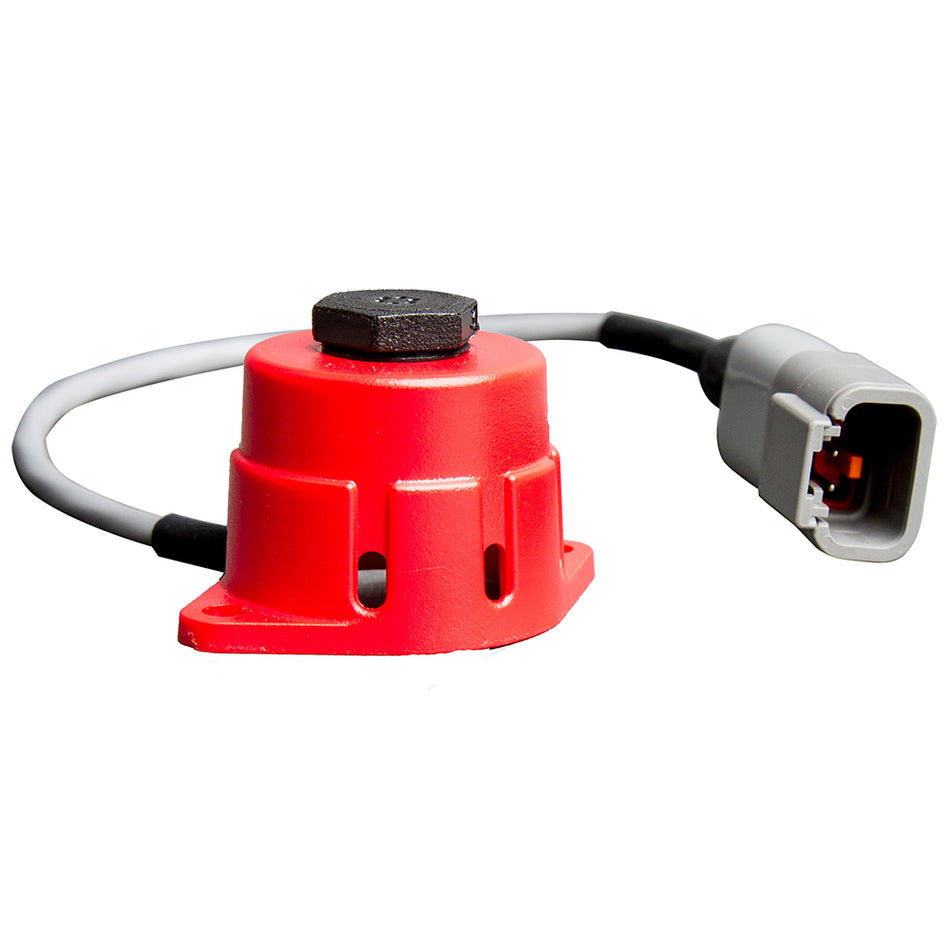 Capteur d'essence propane Fireboy-Xintex avec câble - Boîtier en plastique rouge [FS-T01-R]