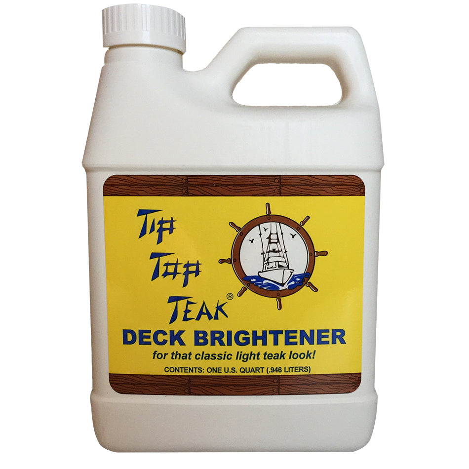 Nettoyant pour pont en teck Tip Top - Quart [TB 3001]