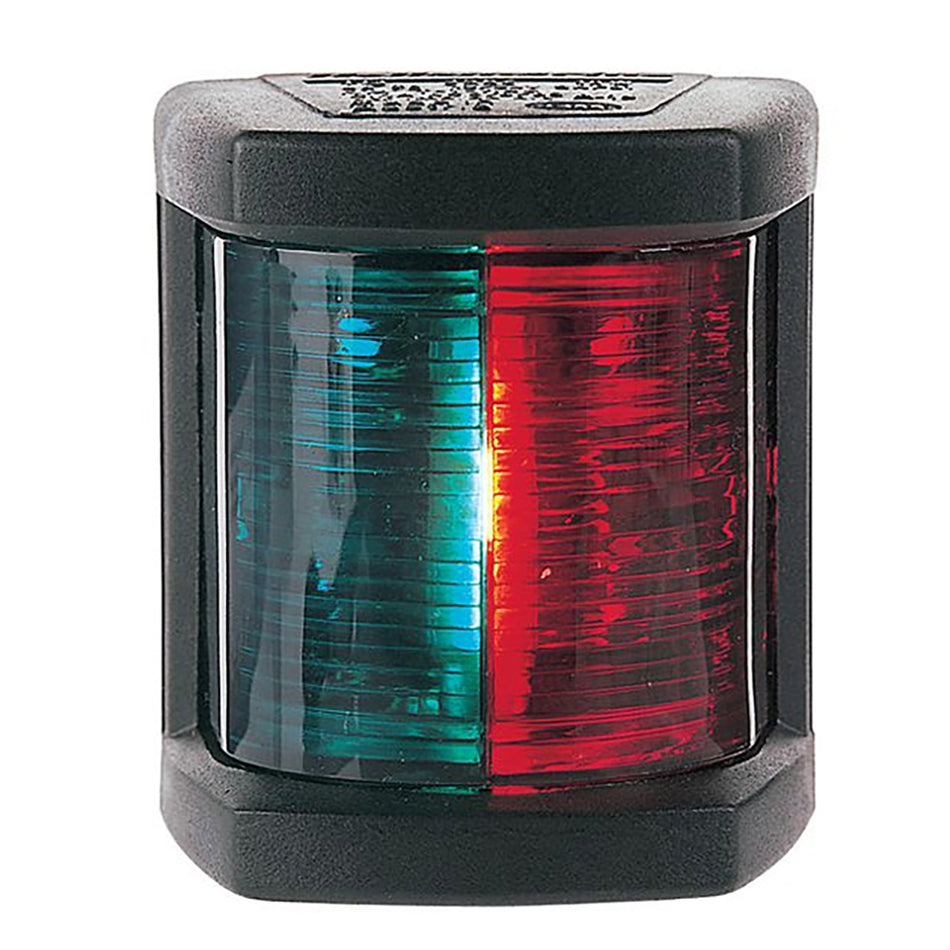 Feu de navigation bicolore Hella Marine - Incandescent - 1 nm - Boîtier noir - 12 V [003562045]