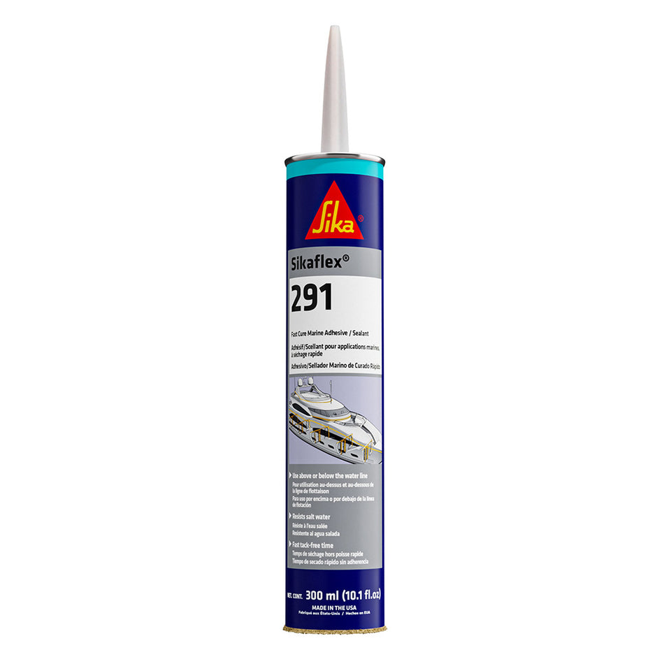 Mastic adhésif à durcissement rapide Sika Sikaflex 291 Cartouche de 300 ml - Blanc [90919]