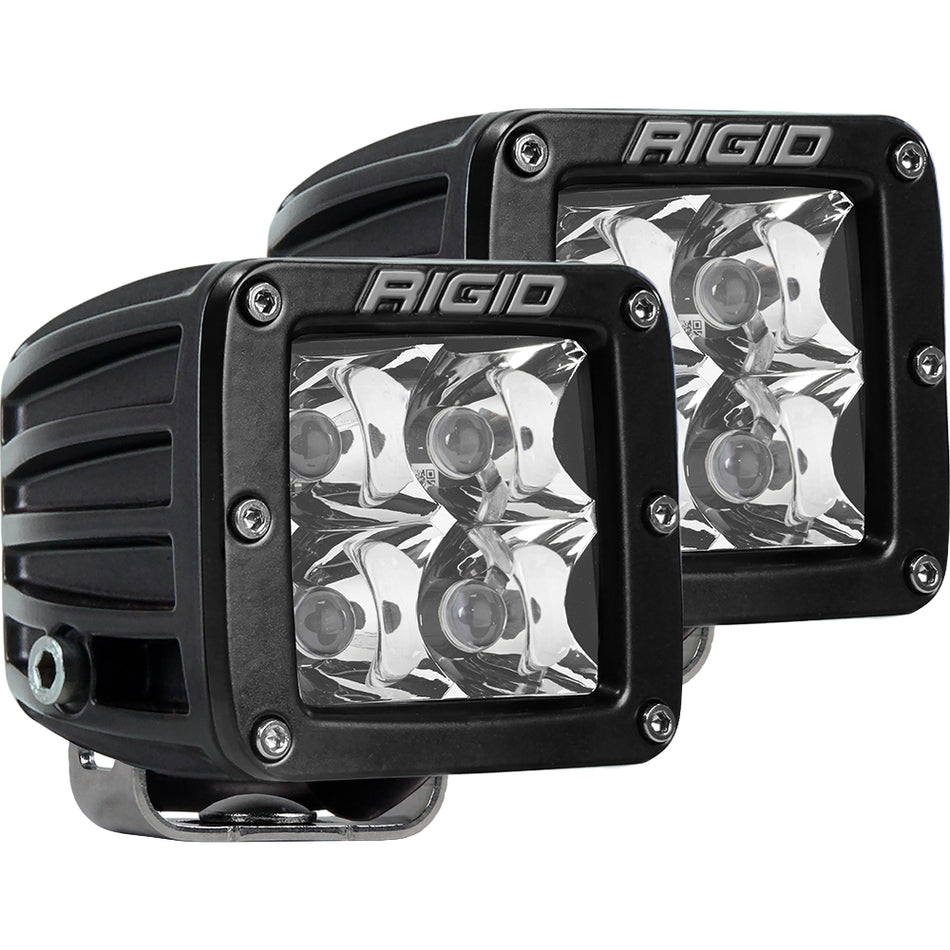 RIGID Industries D-Series PRO Hybrid-Spot LED - Paire - Noir [202213]