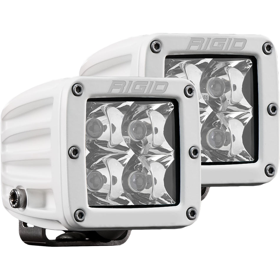 RIGID Industries D-Series PRO Hybrid-Spot LED - Paire - Blanc [602213]