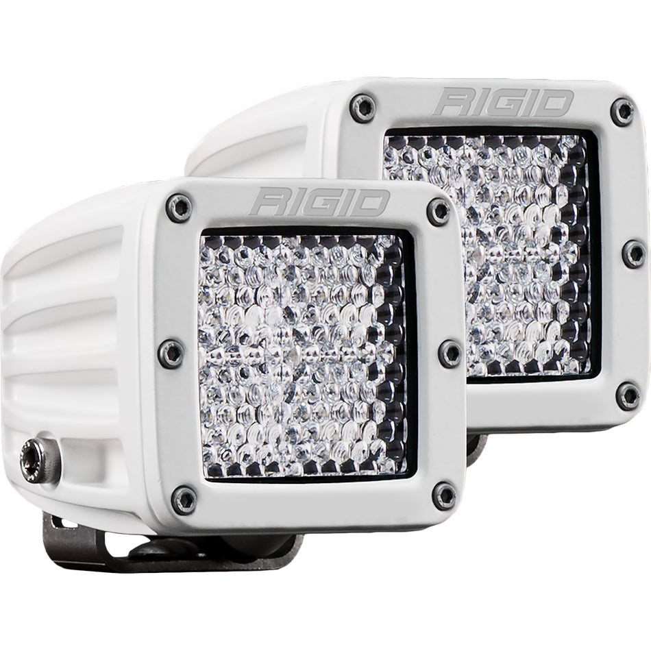 RIGID Industries D-Series PRO Hybrid-Diffused LED - Paire - Blanc [602513]