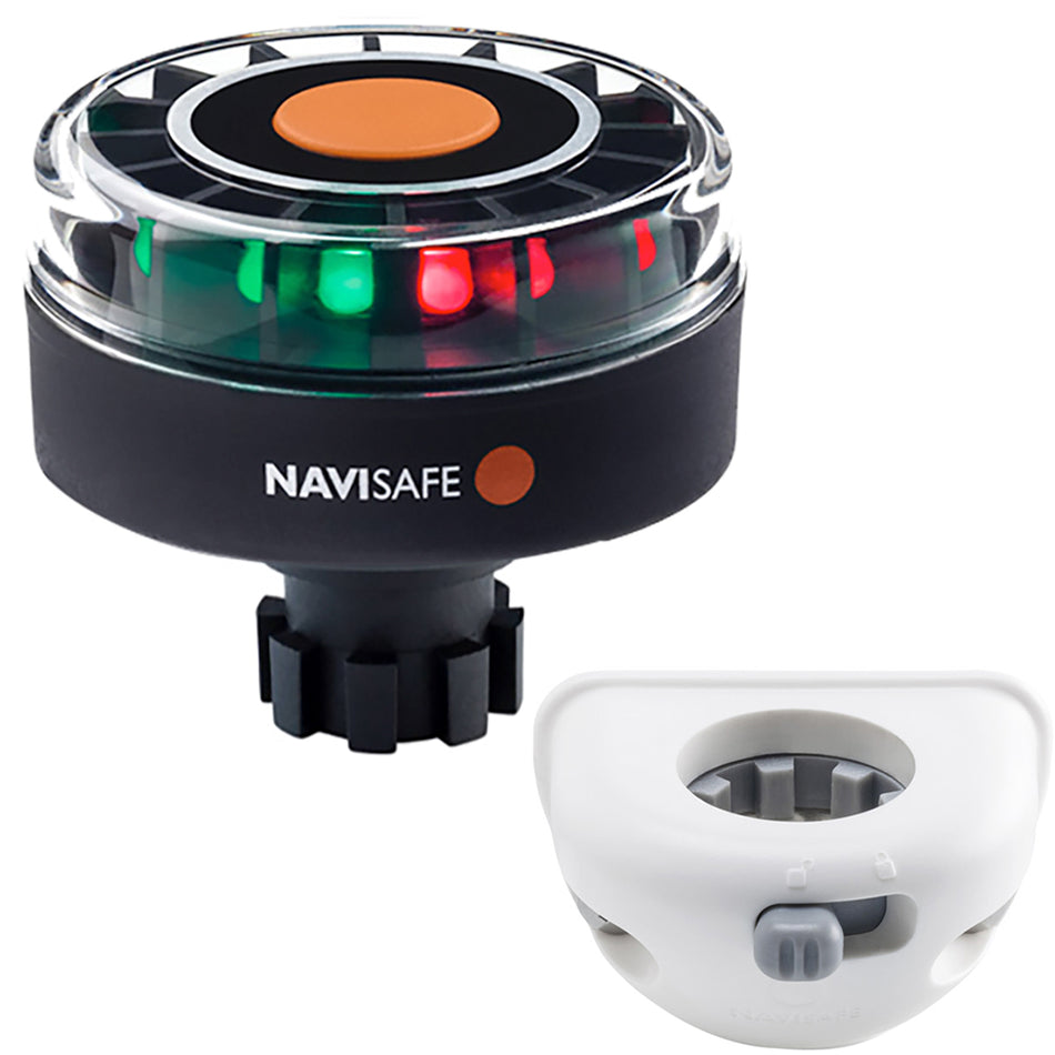 Support vertical Navisafe Navilight Tricolor 2NM avec base Navibolt - Blanc [342KIT6]