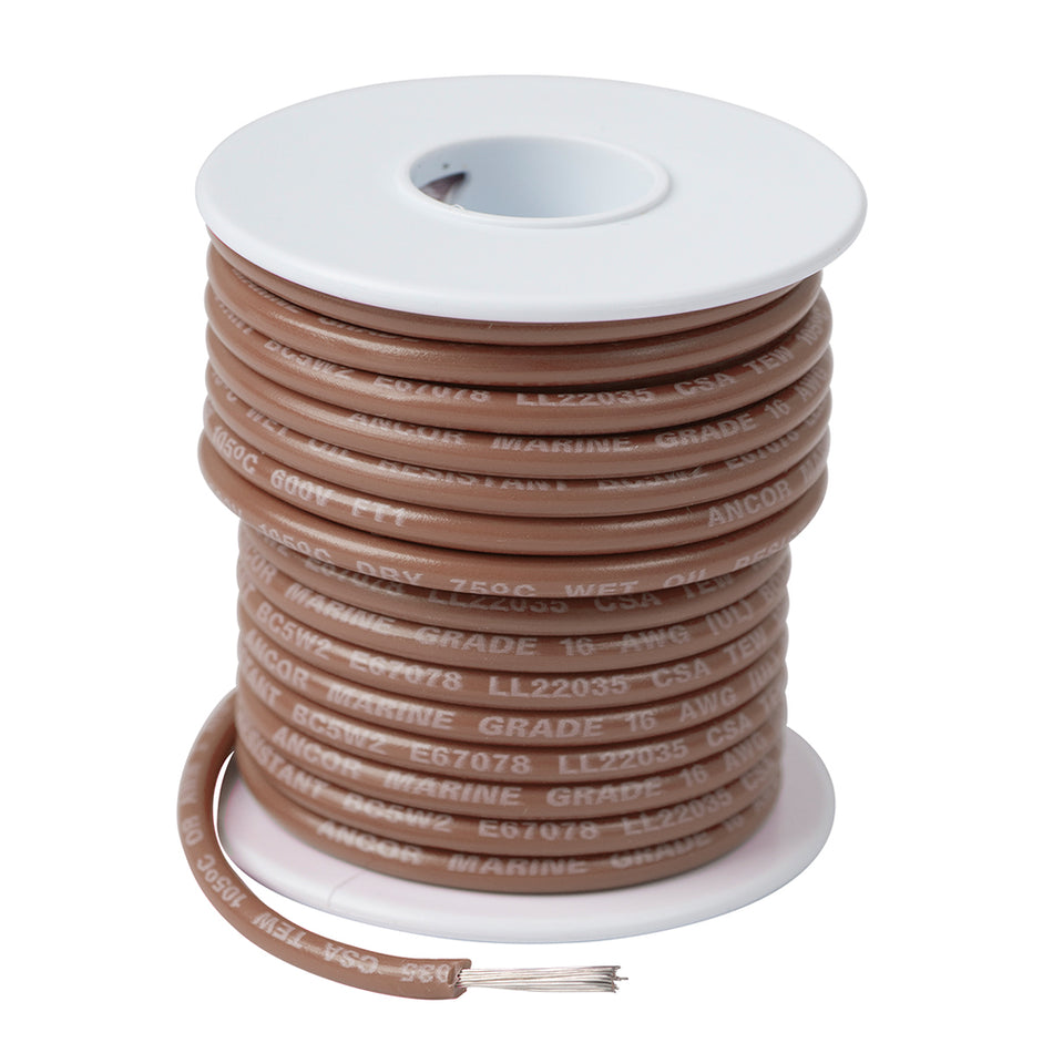 Fil de cuivre étamé Ancor Tan 16 AWG - 100 [101810]