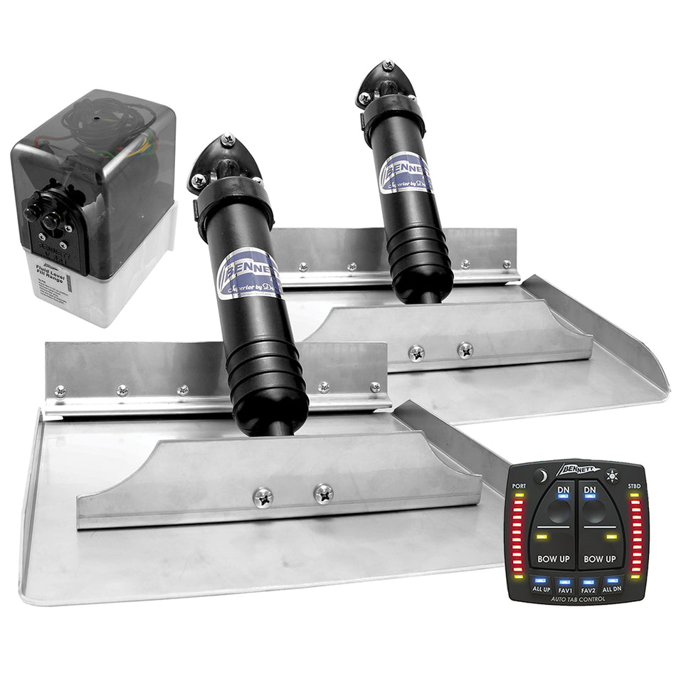 Tabliers de compensation hydrauliques Bennett 1212ATP avec Auto Trim Pro [1212ATP]