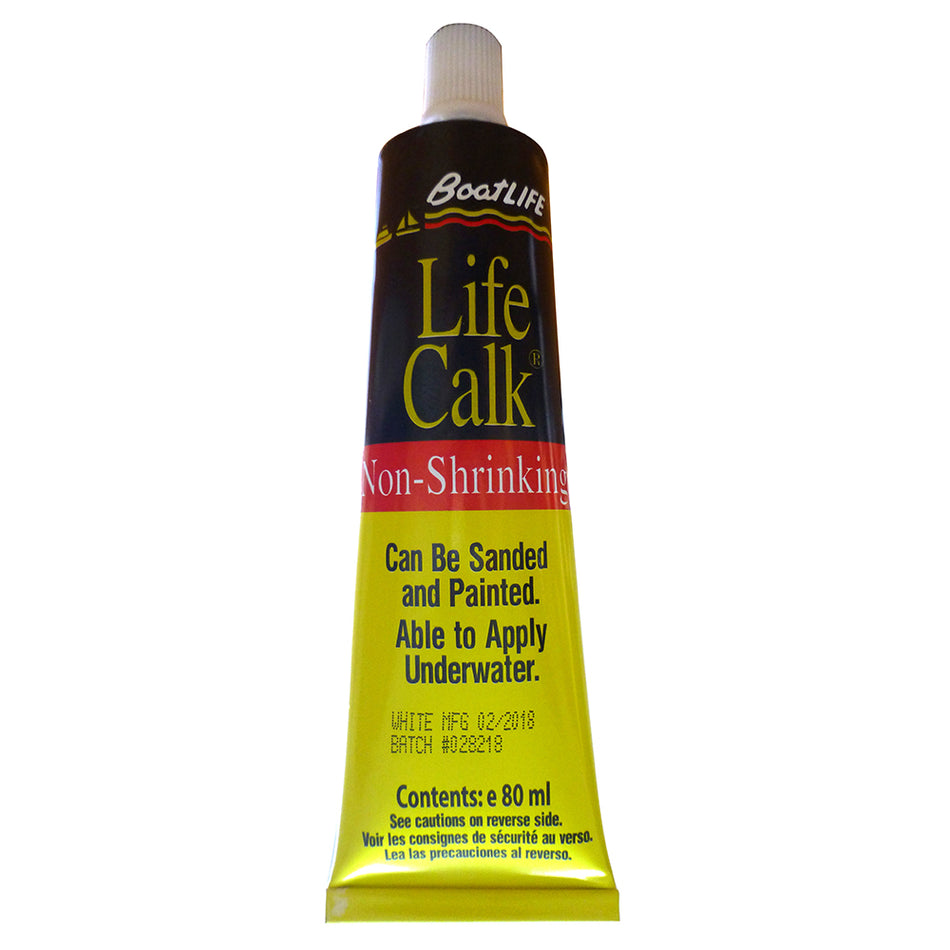 Tube de mastic Life-Calk BoatLIFE - Non rétractable - 2,8 oz liq. - Blanc [1030]