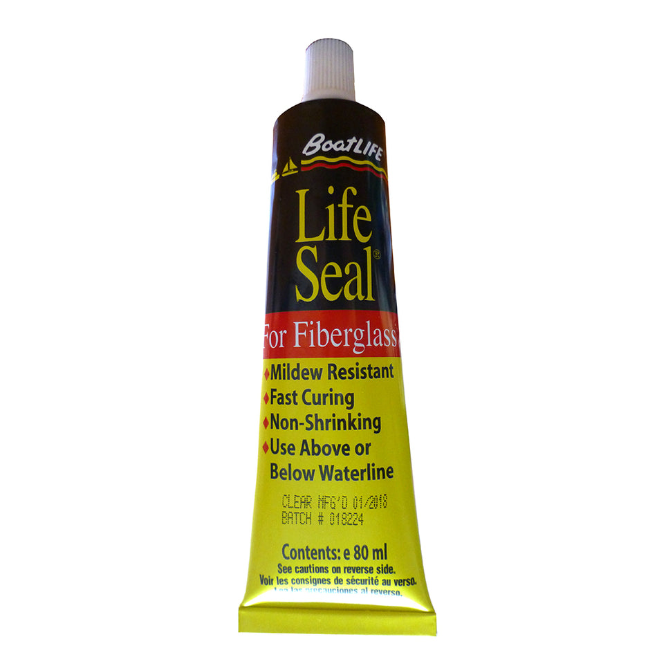 Tube de mastic BoatLIFE LifeSeal 2,8 fl. oz - Transparent [1160]