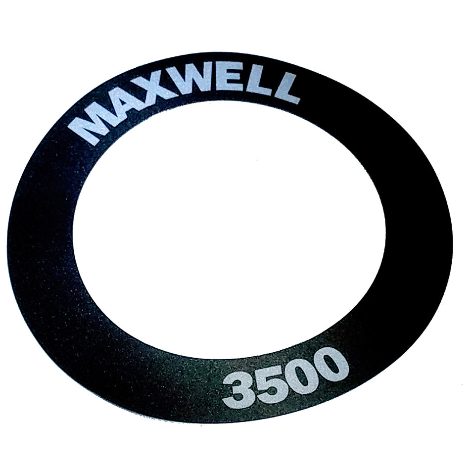 Étiquette Maxwell 3500 [3856]