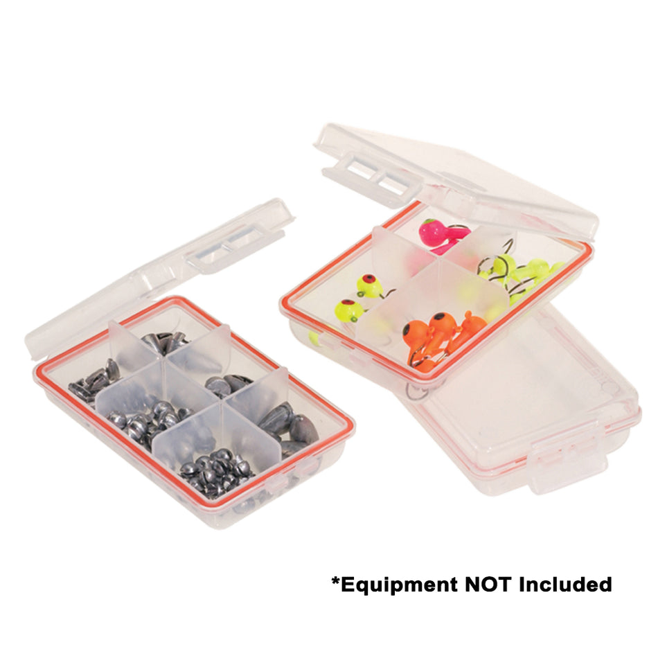 Coffret de pêche Plano Waterproof Terminal, lot de 3 - Transparent [106100]