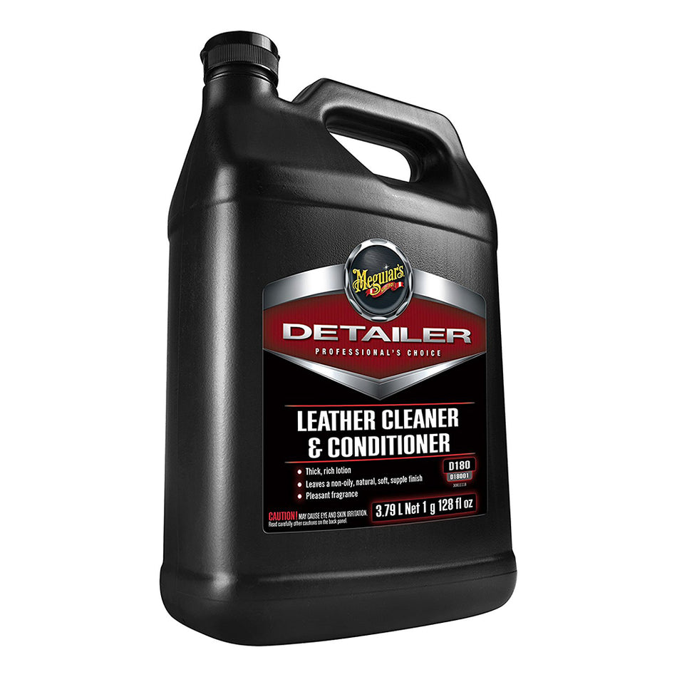 Revitalisant nettoyant pour cuir Meguiars Detailer - 1 gallon [D18001]