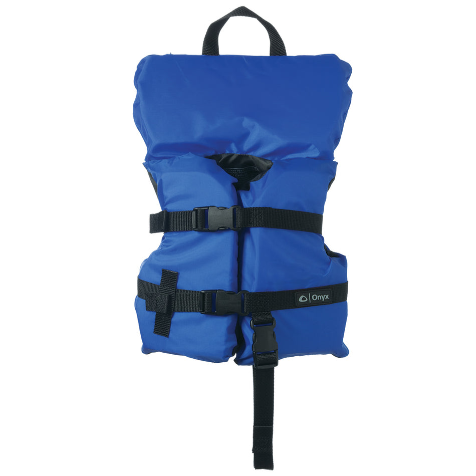 Gilet de sauvetage polyvalent en nylon Onyx - Nourrisson/enfant de moins de 50 lb - Bleu [103000-500-000-12]