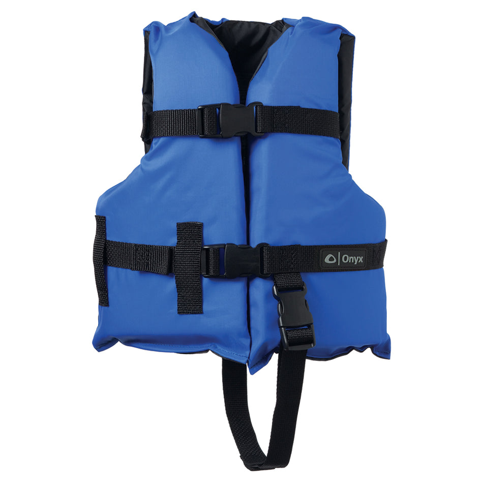 Gilet de sauvetage polyvalent en nylon Onyx - Enfant 30 à 50 lb - Bleu [103000-500-001-12]