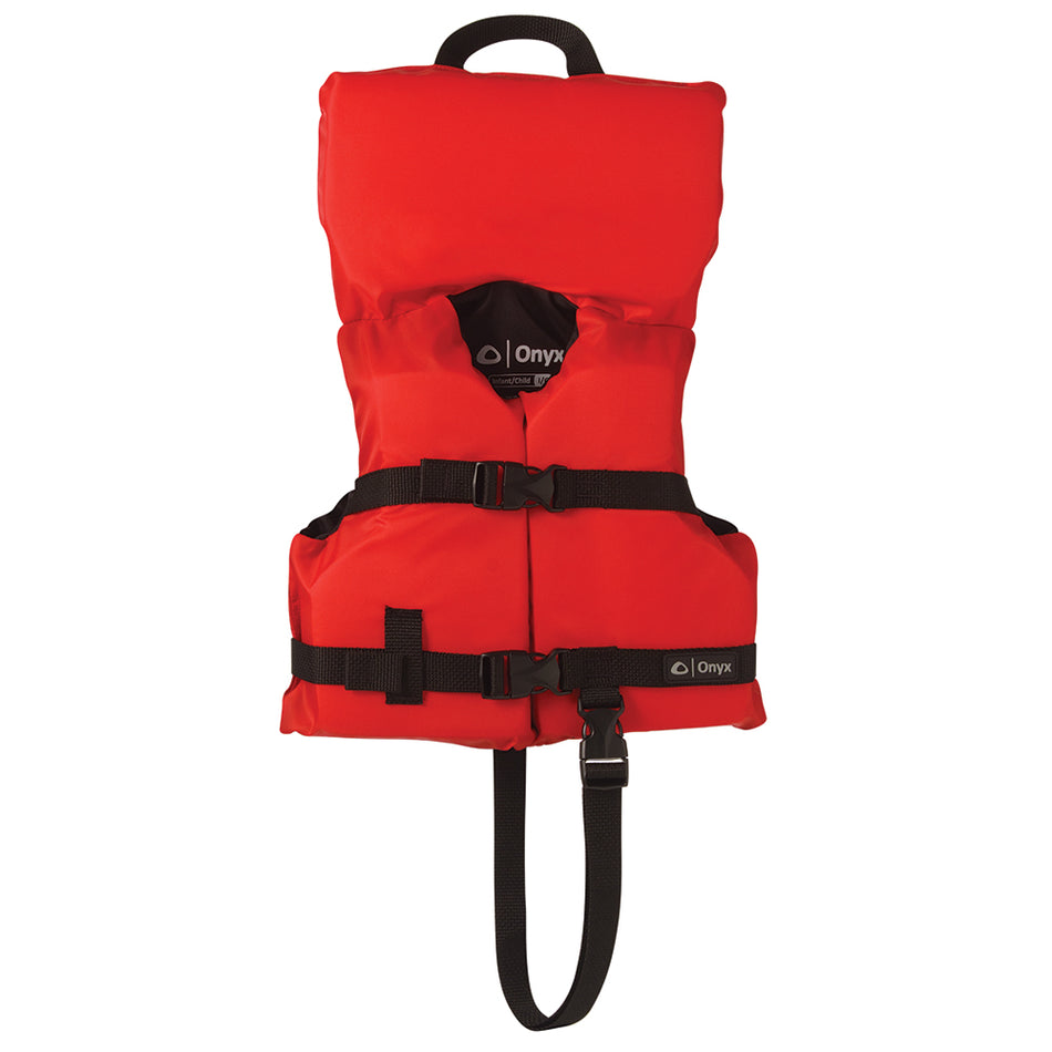 Gilet de sauvetage polyvalent en nylon Onyx - Nourrisson/enfant de moins de 50 lb - Rouge [103000-100-000-12]