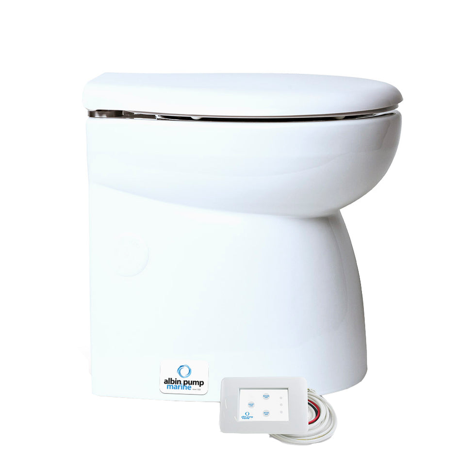 Toilettes marines Albin Group Silent Premium - 12V [07-04-014]