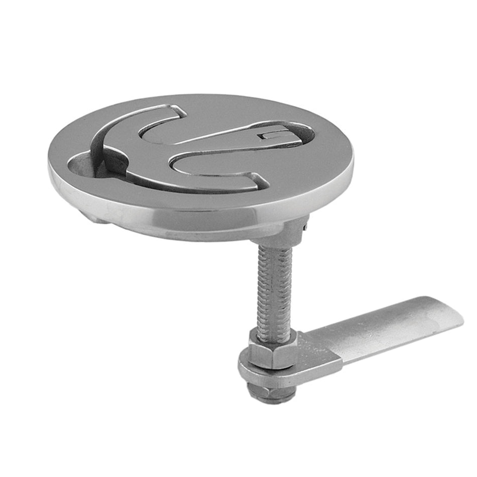 Poignée de levage TACO Latch-tite - Ronde de 2,5 po - Acier inoxydable [F16-2500]