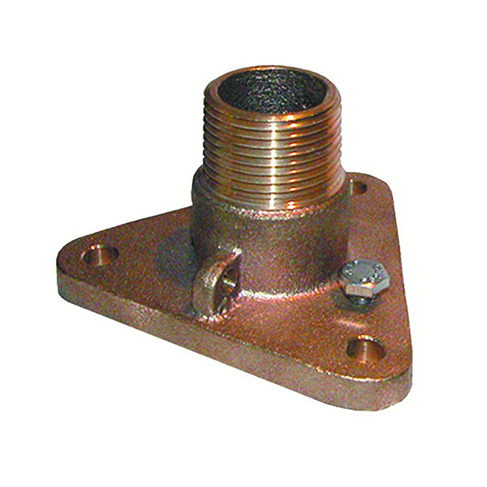 Adaptateur de bride NPS vers NPT en bronze GROCO 3/4" [IBVF-750]