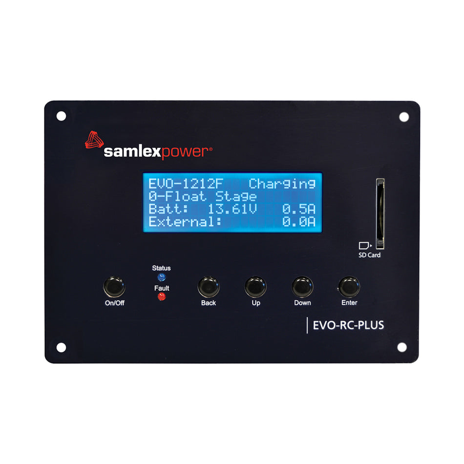 Télécommande programmable Samlex pour onduleur/chargeur Evolution série F - En option [EVO-RC-PLUS]