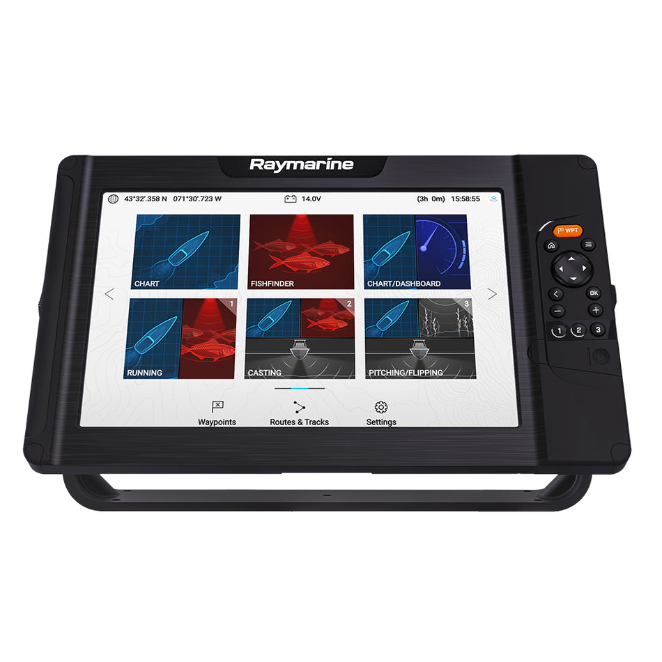 Raymarine Element 12 HV Combo avec carte Nav + US Canada - Pas de transducteur [E70536-00-NAG]