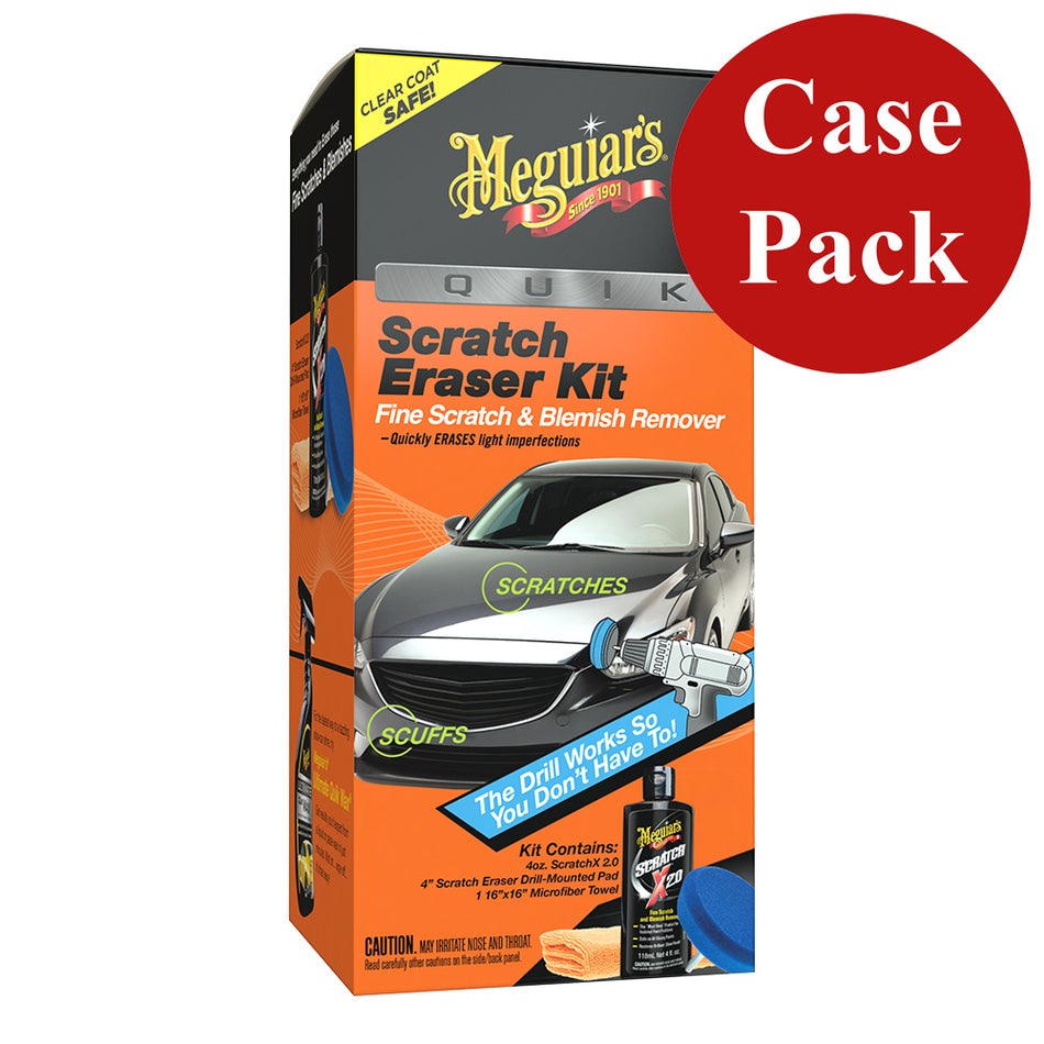 Kit d'efface-rayures Meguiars Quik *Caisse de 4* [G190200CASE]