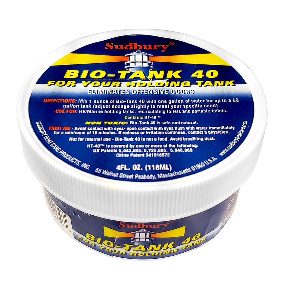 Traitement pour réservoir de rétention Sudbury Bio-Tank 40 - 4 oz [926]