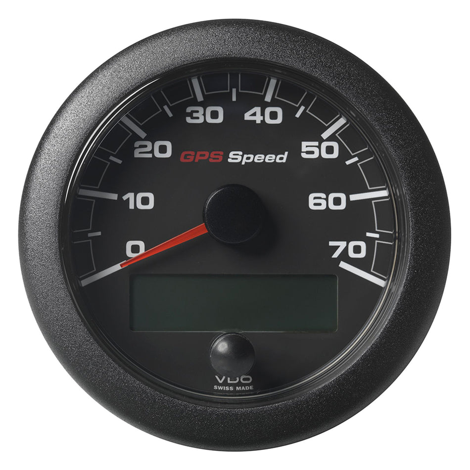 Compteur de vitesse GPS Veratron OceanLink 3-3/8" (85 mm) - Cadran noir (0-70 K/MPH/KMH) [A2C1351990001]