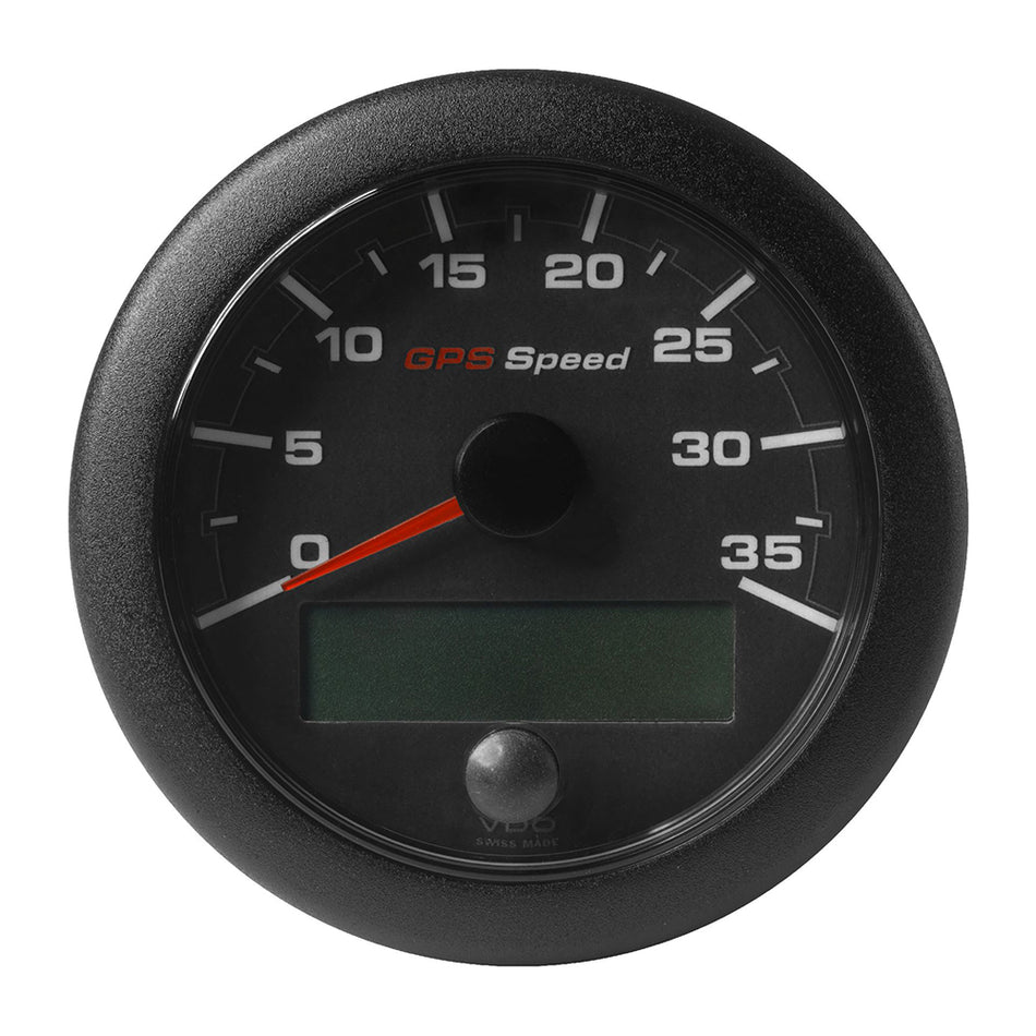 Compteur de vitesse GPS Veratron OceanLink 3-3/8" (85 mm) - Cadran noir (0-35 K/MPH/KMH) [A2C1351980001]