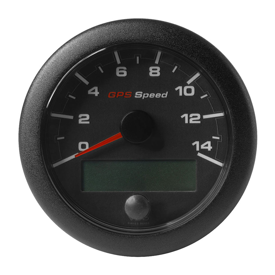 Compteur de vitesse GPS Veratron OceanLink 3-3/8" (85 mm) - Cadran noir (0-14 K/MPH/KMH) [A2C1351970001]