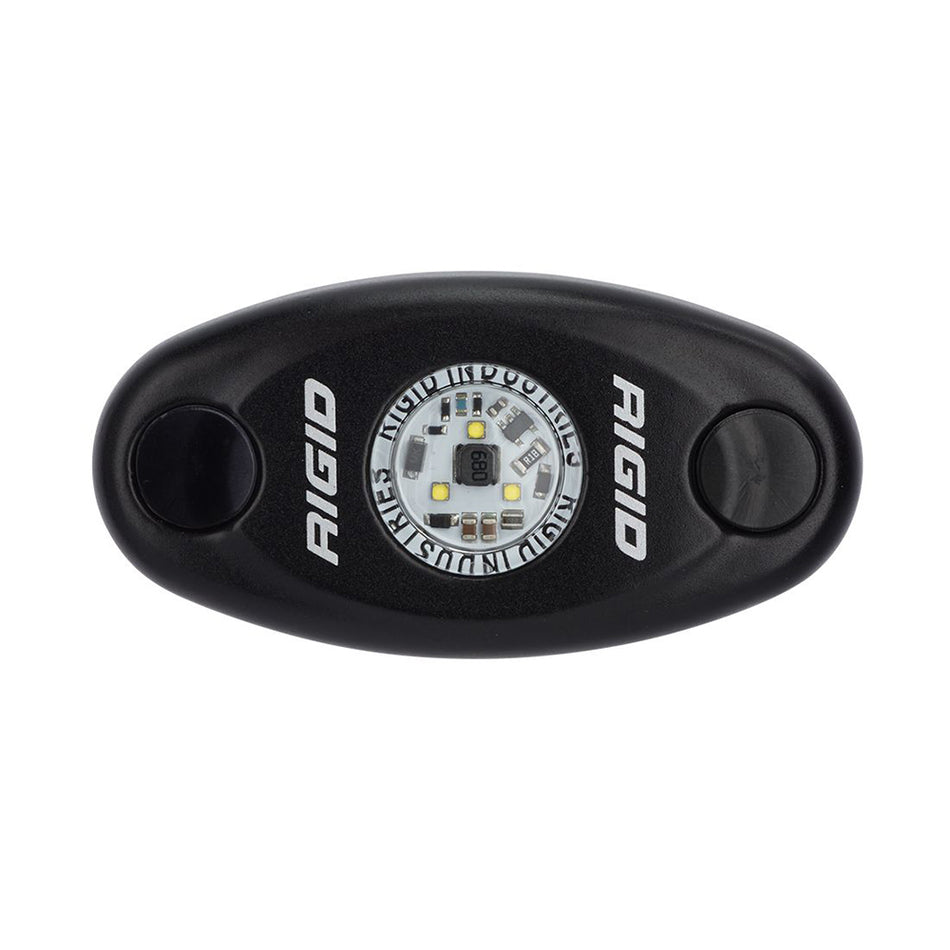 Lampe LED haute puissance noire RIGID Industries série A - Blanc froid [480093]