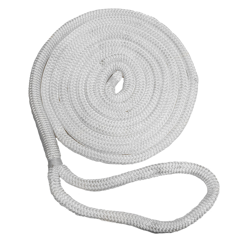 Corde d'amarrage double tressée New England Ropes 3/8" - Blanc - 15 [C5050-12-00015]