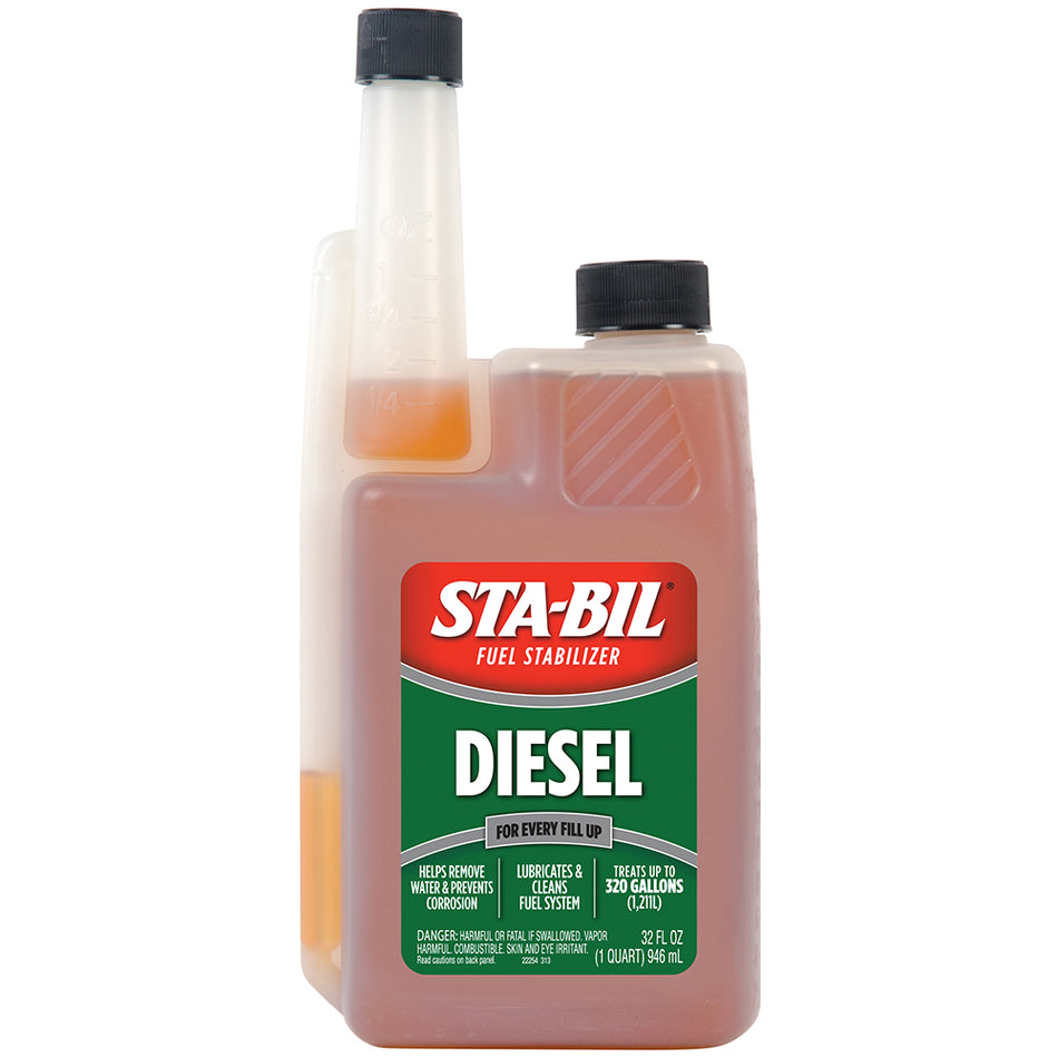 Stabilisateur de carburant pour diesel STA-BIL - Améliorant les performances - 32 oz [22254]