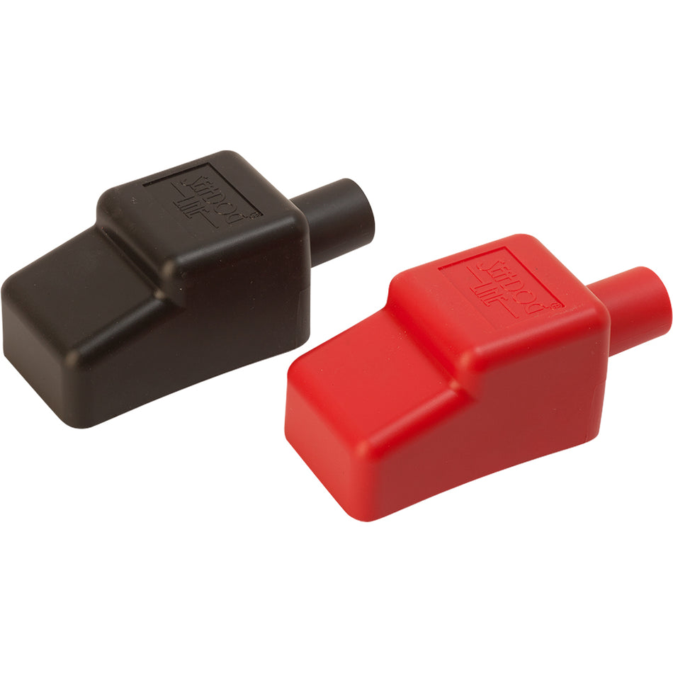 Couvre-bornes de batterie Sea-Dog - Rouge/arrière - 1/2" [415110-1]