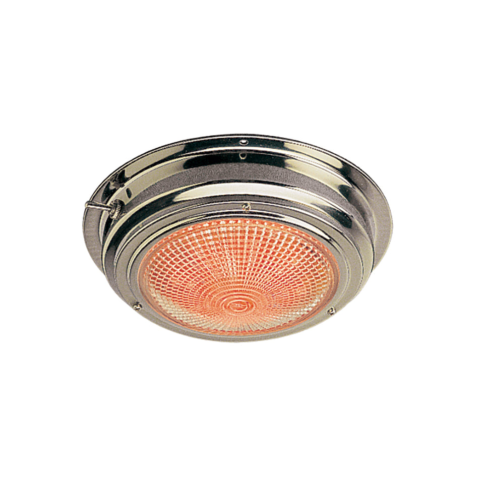 Plafonnier LED jour/nuit en acier inoxydable Sea-Dog - Lentille de 5 po [400353-1]