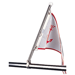 Mât de drapeau de chaire en acier inoxydable Sea-Dog [328115-1]