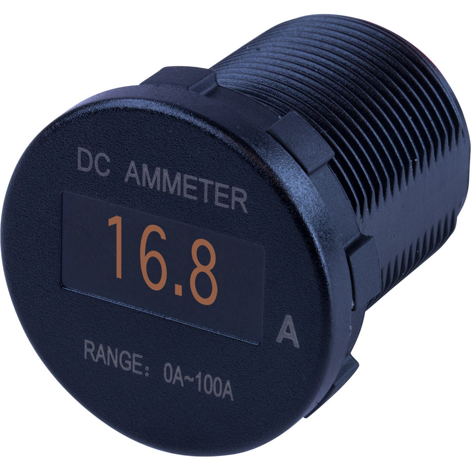 Ampèremètre DC OLED rond Sea-Dog - 0 A - 100 A [421620-1]