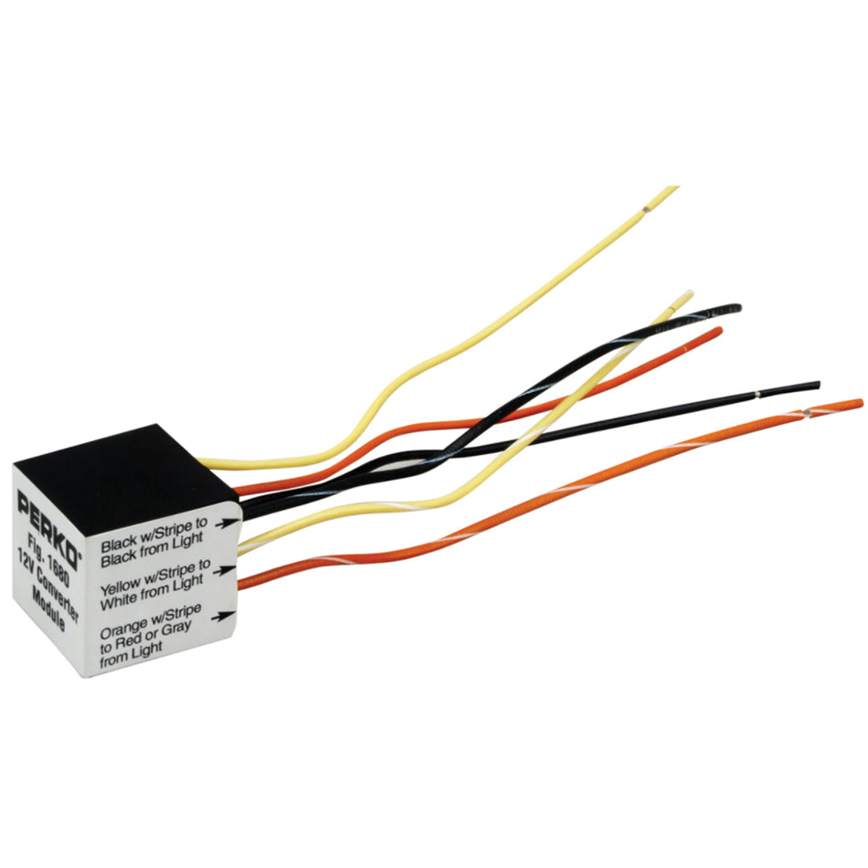 Module convertisseur Perko 12 V pour feux de mât/d'ancrage combinés à LED Perko [1680DP012V]