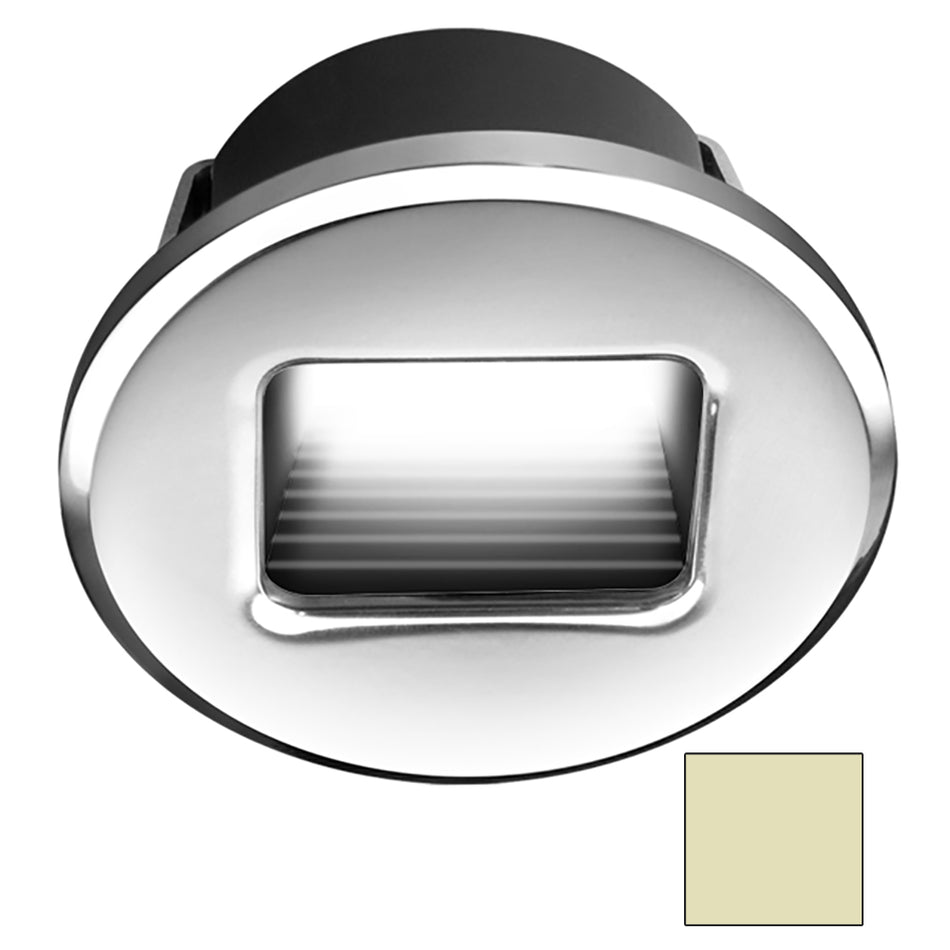 i2Systems Ember E1150Z Snap-In - Chrome poli - Rond - Lumière blanche chaude [E1150Z-11CAB]