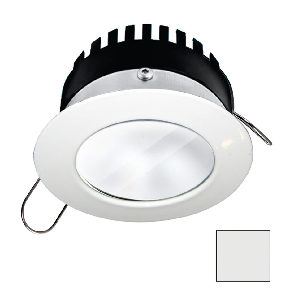 i2Systems Apeiron PRO A506 - Lampe à ressort 6 W - Ronde - Blanc froid - Finition blanche [A506-31AAG]