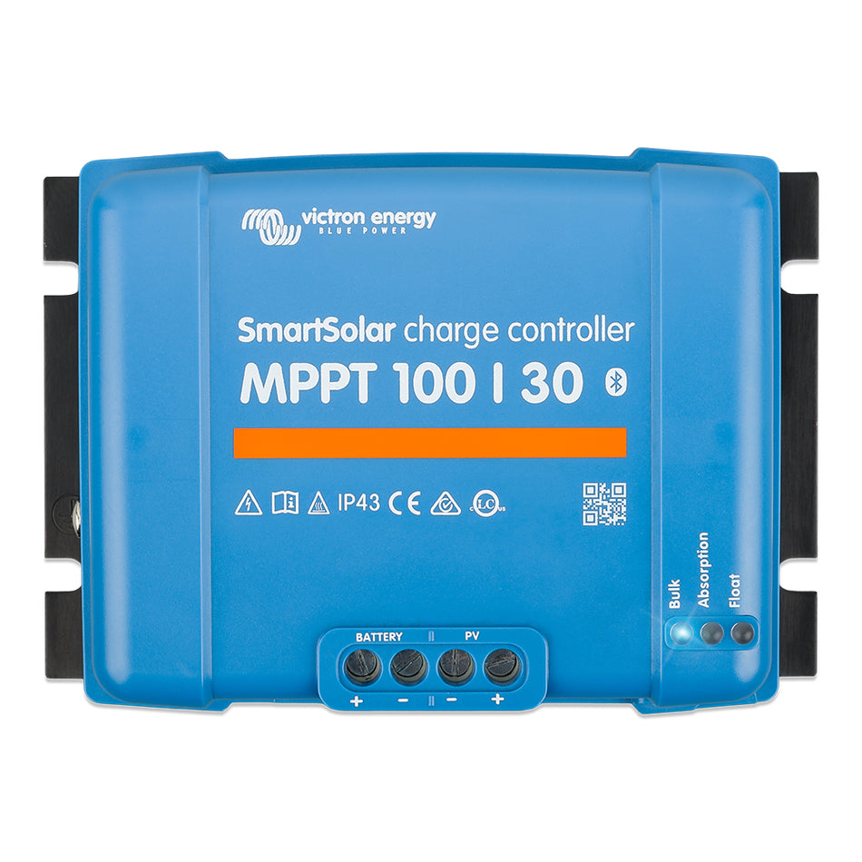 Contrôleur de charge MPPT Victron SmartSolar - 100 V - 30 A - Homologué UL [SCC110030210]