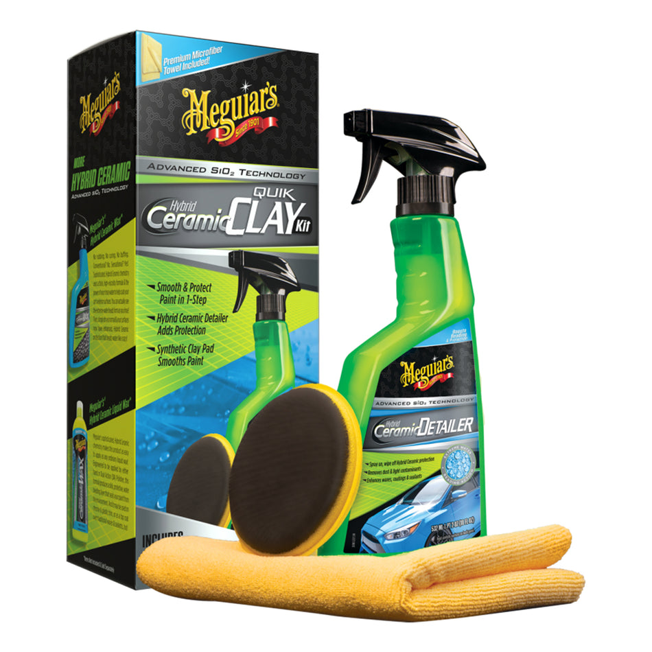 Kit d'argile hybride en céramique Meguiars [G200200]