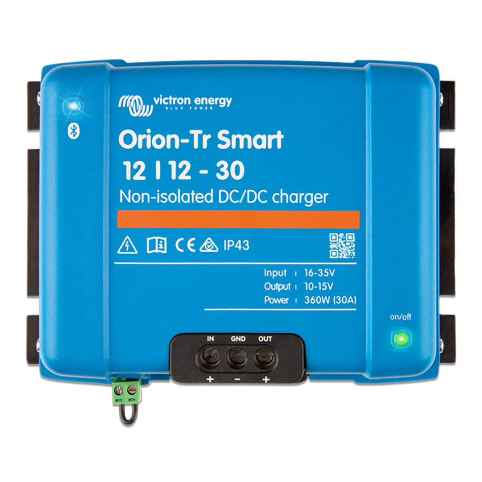 Chargeur ou alimentation CC-CC non isolé Victron Energy Orion-TR Smart 12/12-30 30 A (360 W) [ORI121236140]