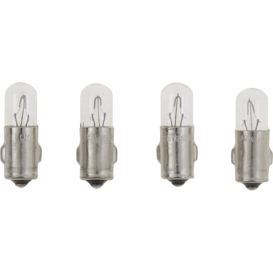 Ampoule VDO Type A - Culot en métal blanc - 24 V - Lot de 4 [600-807]