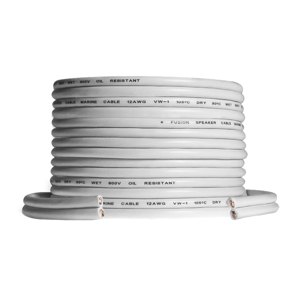 Câble de haut-parleur Fusion - 12 AWG 25 (7,62 m) Rouleau [010-12898-00]