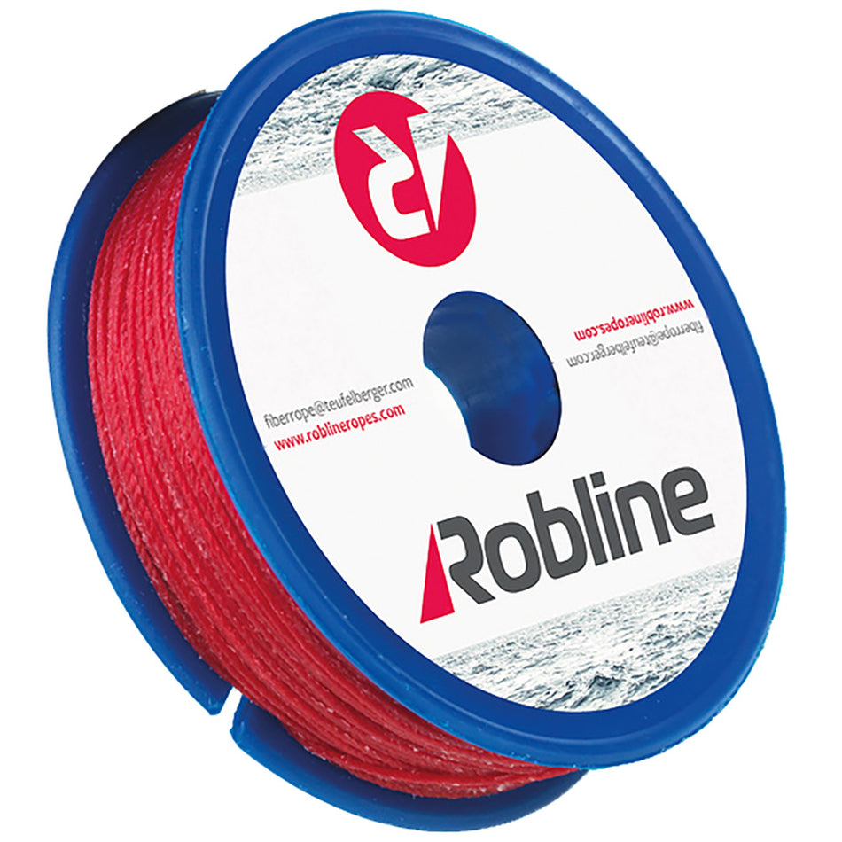 Ficelle cirée Robline - 0,8 mm x 40 m - Rouge [TYN-08RSP]