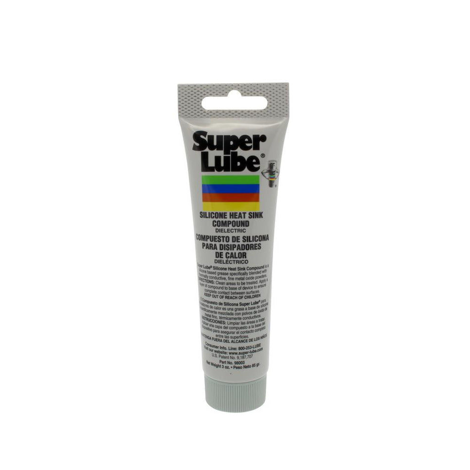 Composé de dissipateur thermique en silicone Super Lube - Tube de 3 oz [98003]