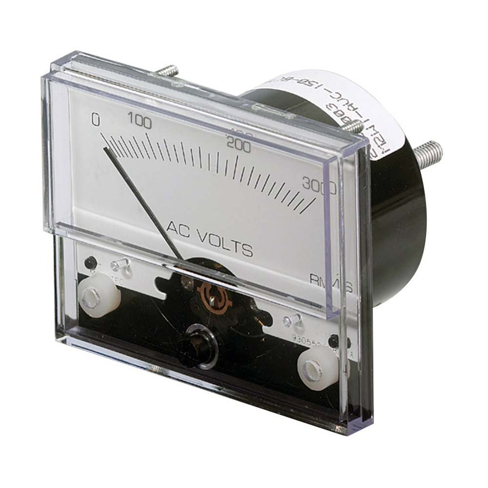 Voltmètre CA Paneltronics 1-1/2" 0-300 VCA analogique [289-050]