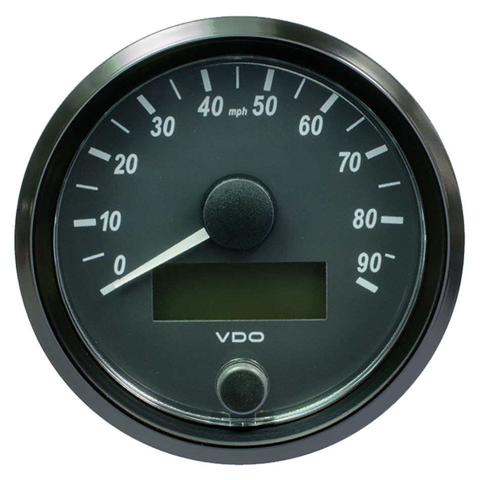 Compteur de vitesse VDO SingleViu 80 mm (3-1/8") - 90 MPH [A2C3832900030]