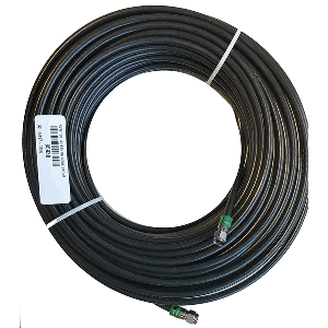 Câble coaxial KVH 100 RG-6 TV1, TV3, TV5, TV6 UHD7 f/extrémités de connecteur [32-0417-0100]