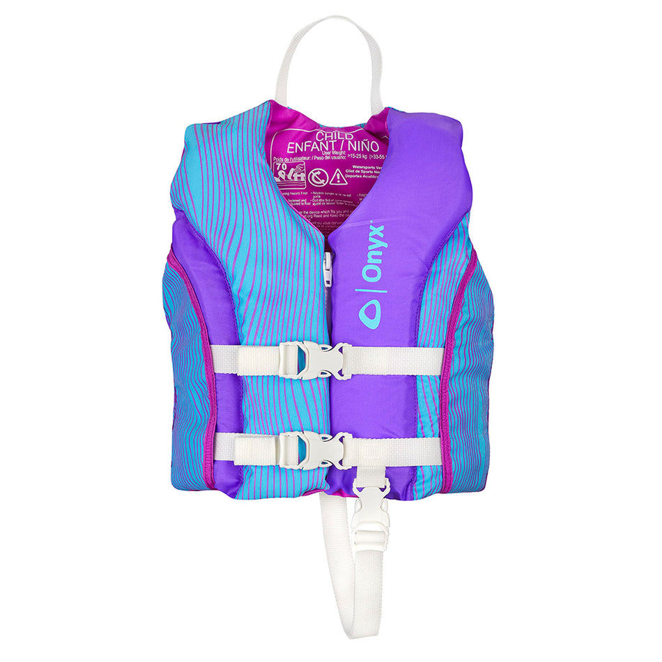 Gilet de sauvetage pour sports nautiques All Adventure pour enfant Onyx Shoal - Violet [121000-600-001-21]